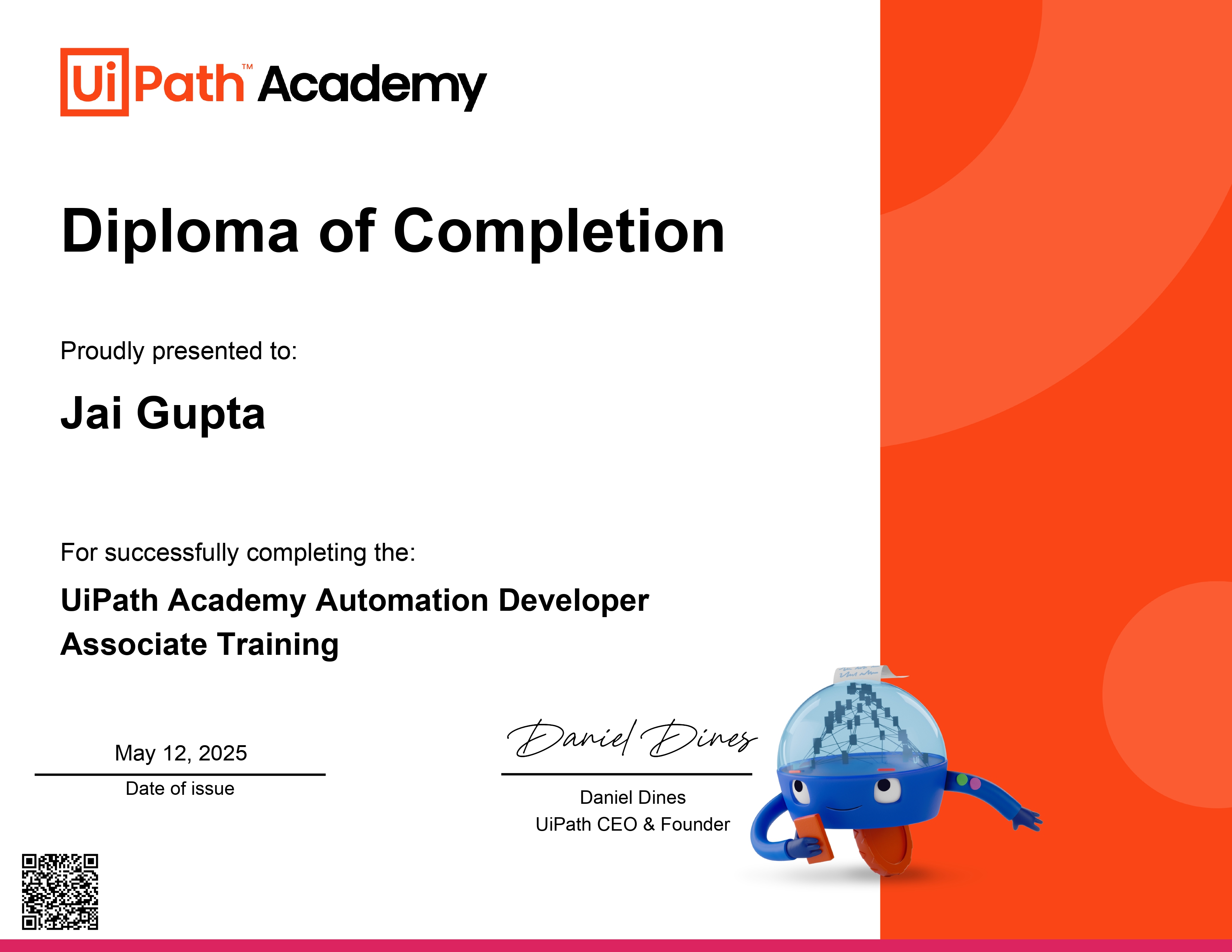 Automation Developer Associate